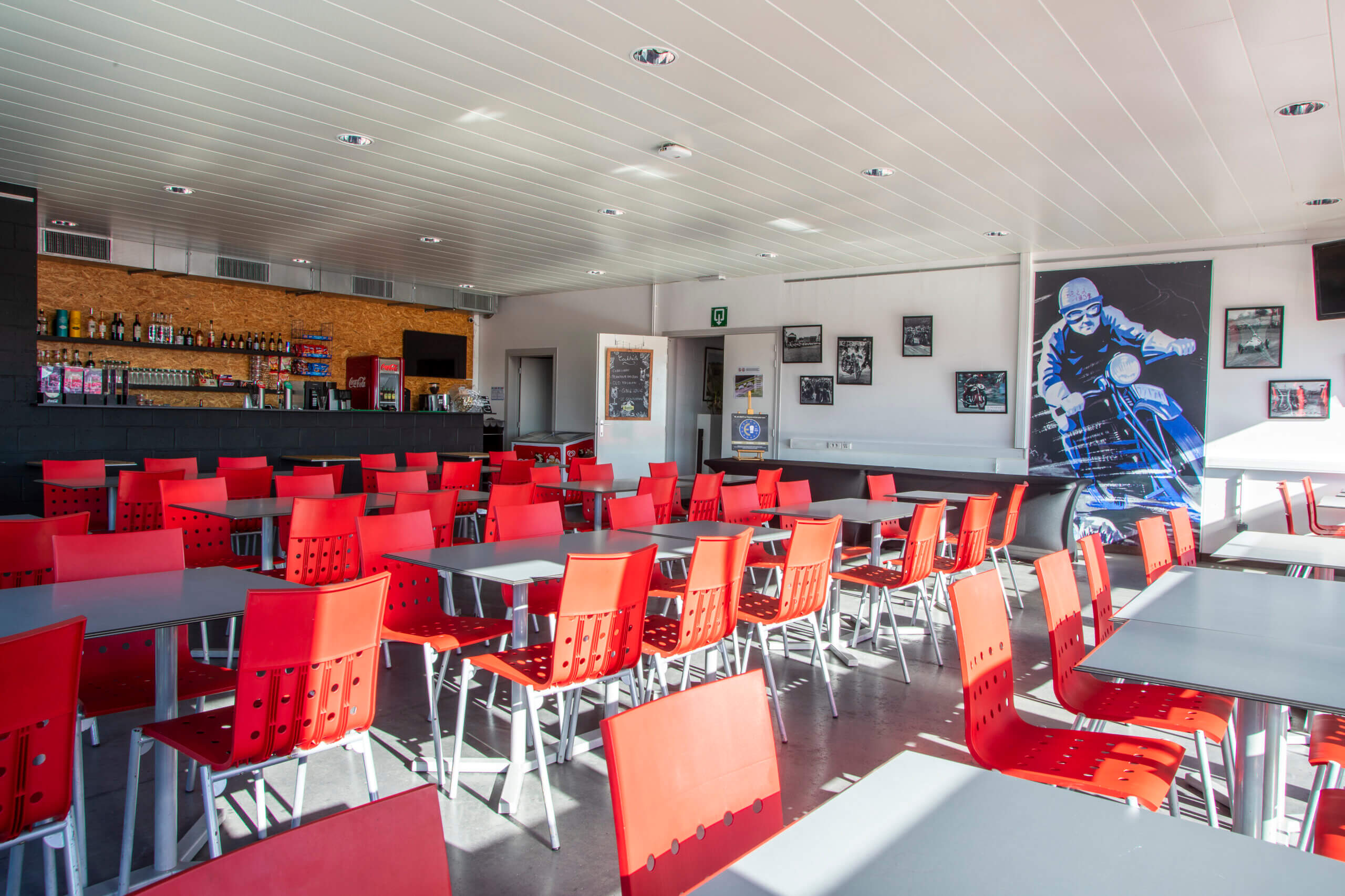 Cafétéria du circuit de Mettet