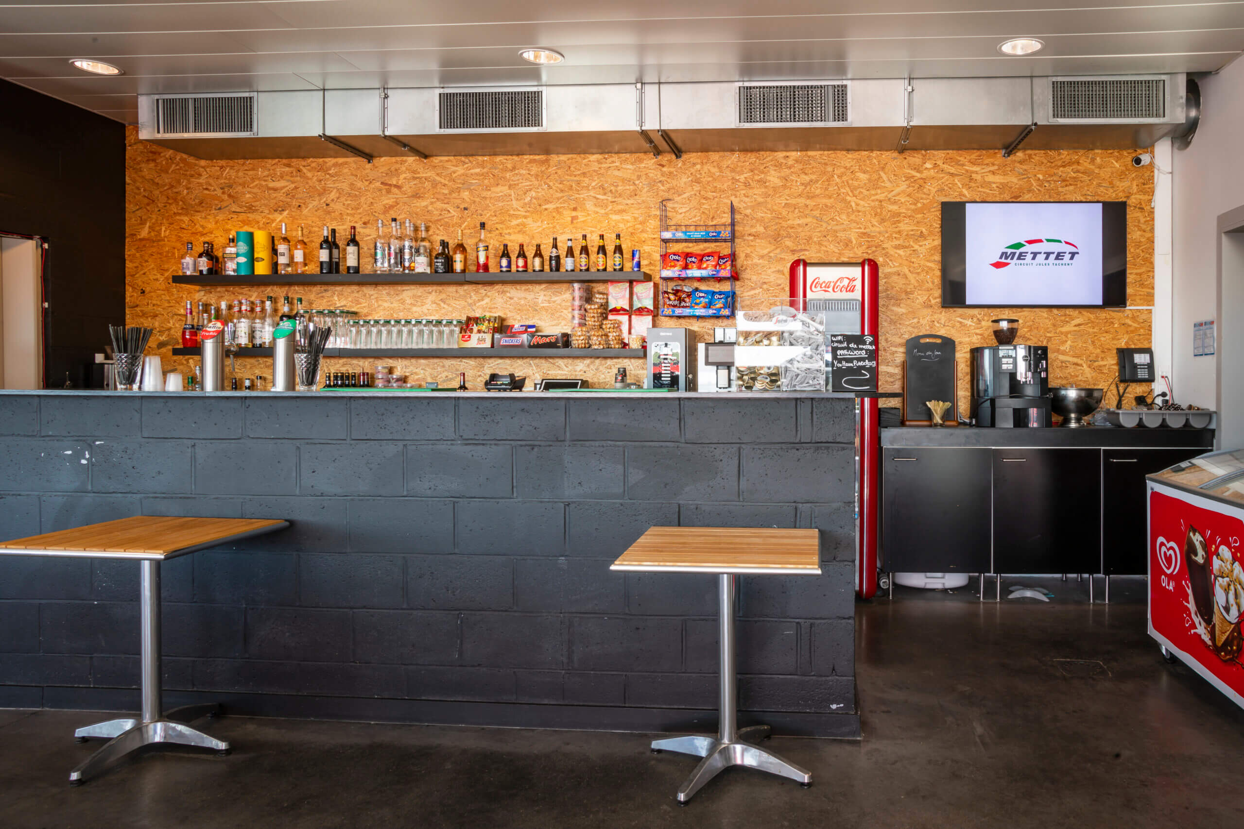 Cafétéria du circuit de Mettet